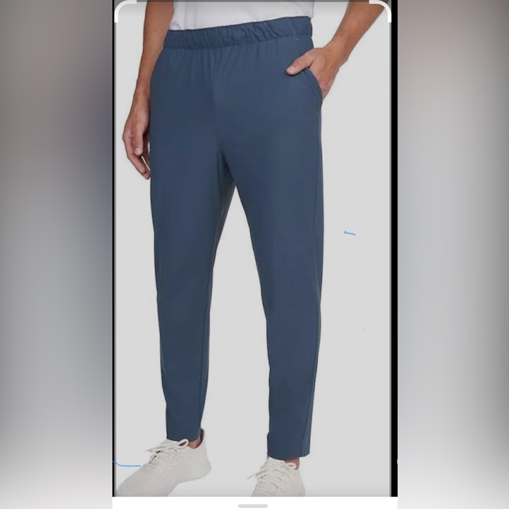NWT Mens Blue Glacier Performance Moisture Pants wicking 4 way stretch XL